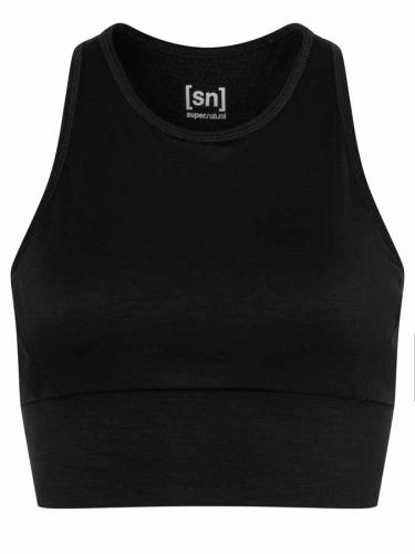 SN Super Natural W LIQUID FLOW TOP - Jet Black (Grösse: XS) von SN Super Natural