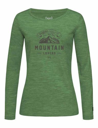 SN Super Natural W MOUNTAIN LOVE LS - will brou/d fores (Grösse: XS) von SN Super Natural