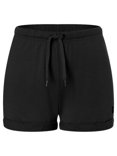 SN Super Natural Wanderhose W WIDE SHORTS - Jet Black (Grösse: L) von SN Super Natural
