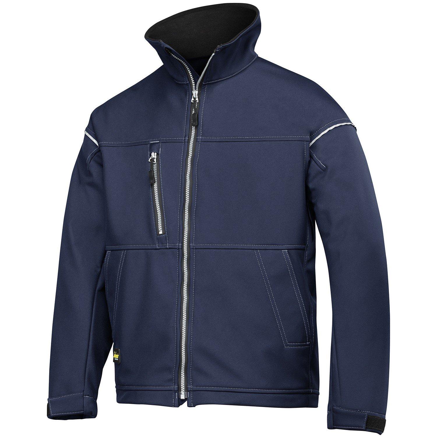 Workwear Soft Shell Jacke Profiling Herren Marine L von SNICKERS