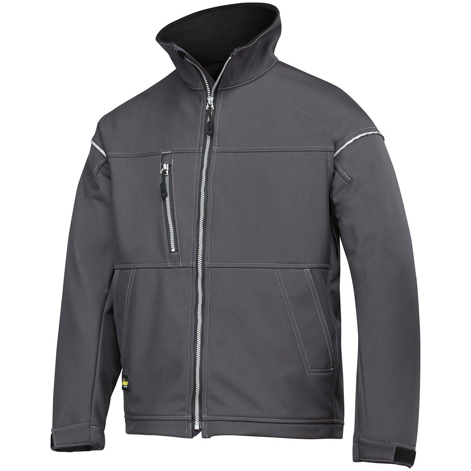 Workwear Soft Shell Jacke Profiling Herren Grau L von SNICKERS