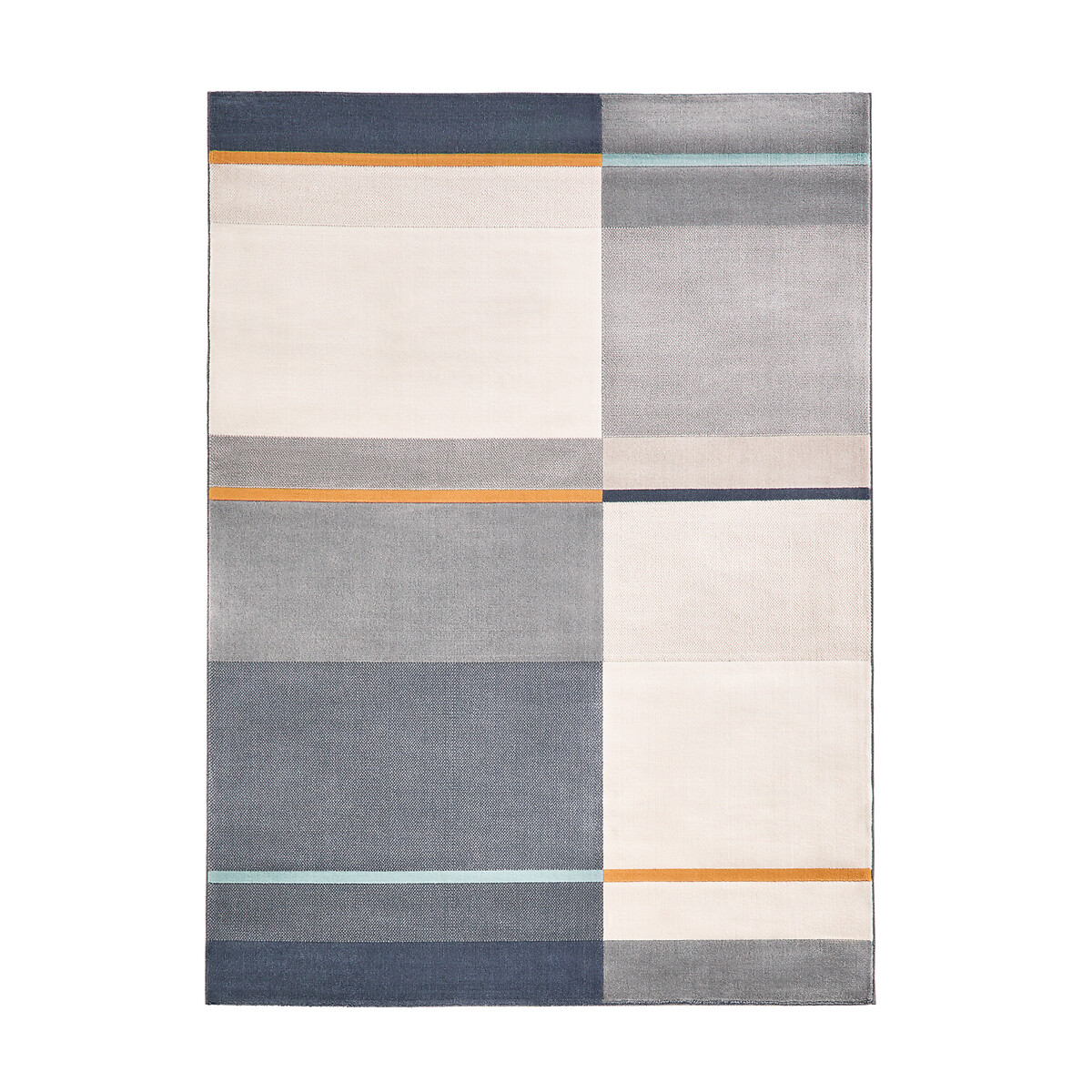 Teppich Yugo, Scandi-Stil mit geometrischem Muster von SO'HOME