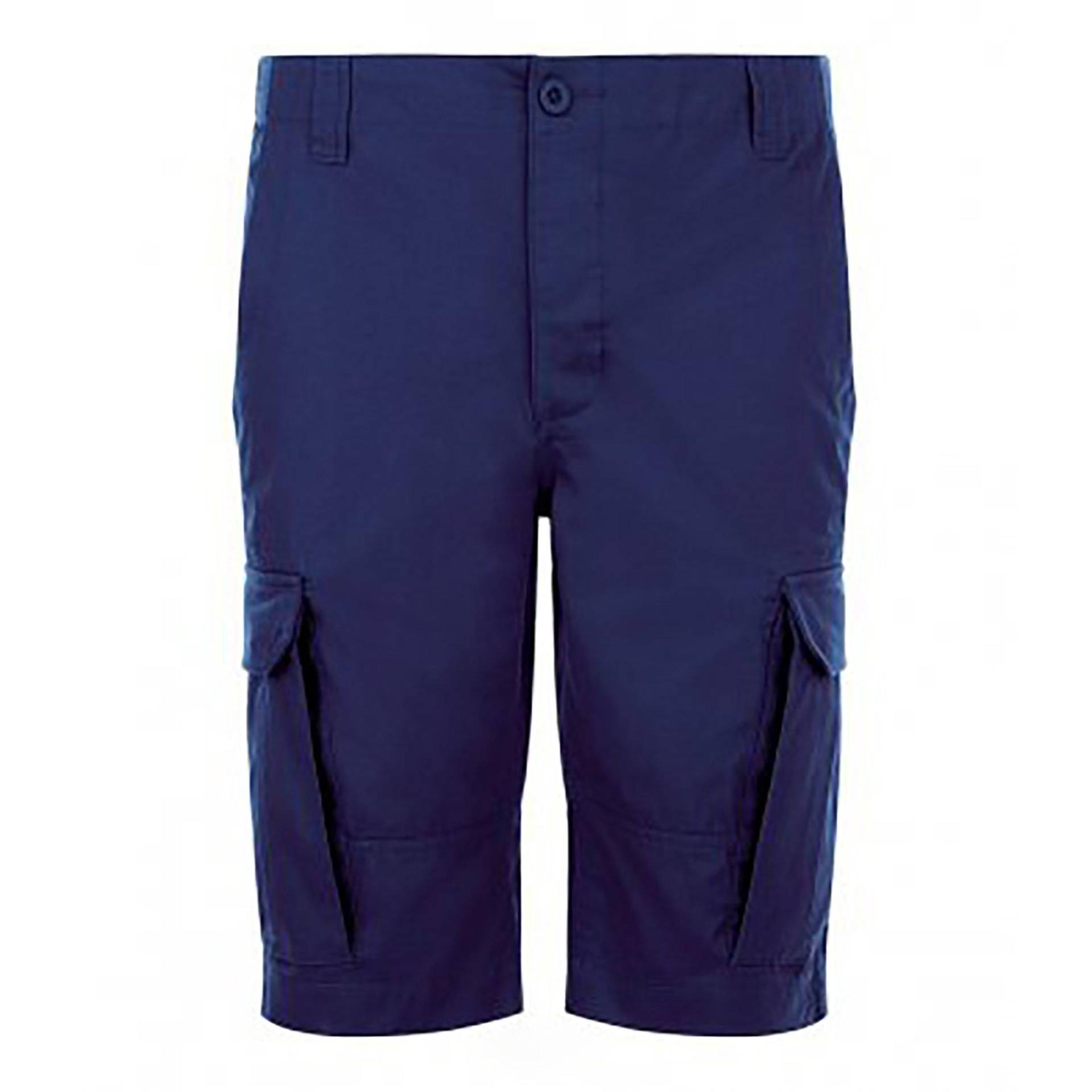 Bermudashorts Jackson Herren Marine W34 von SOLS