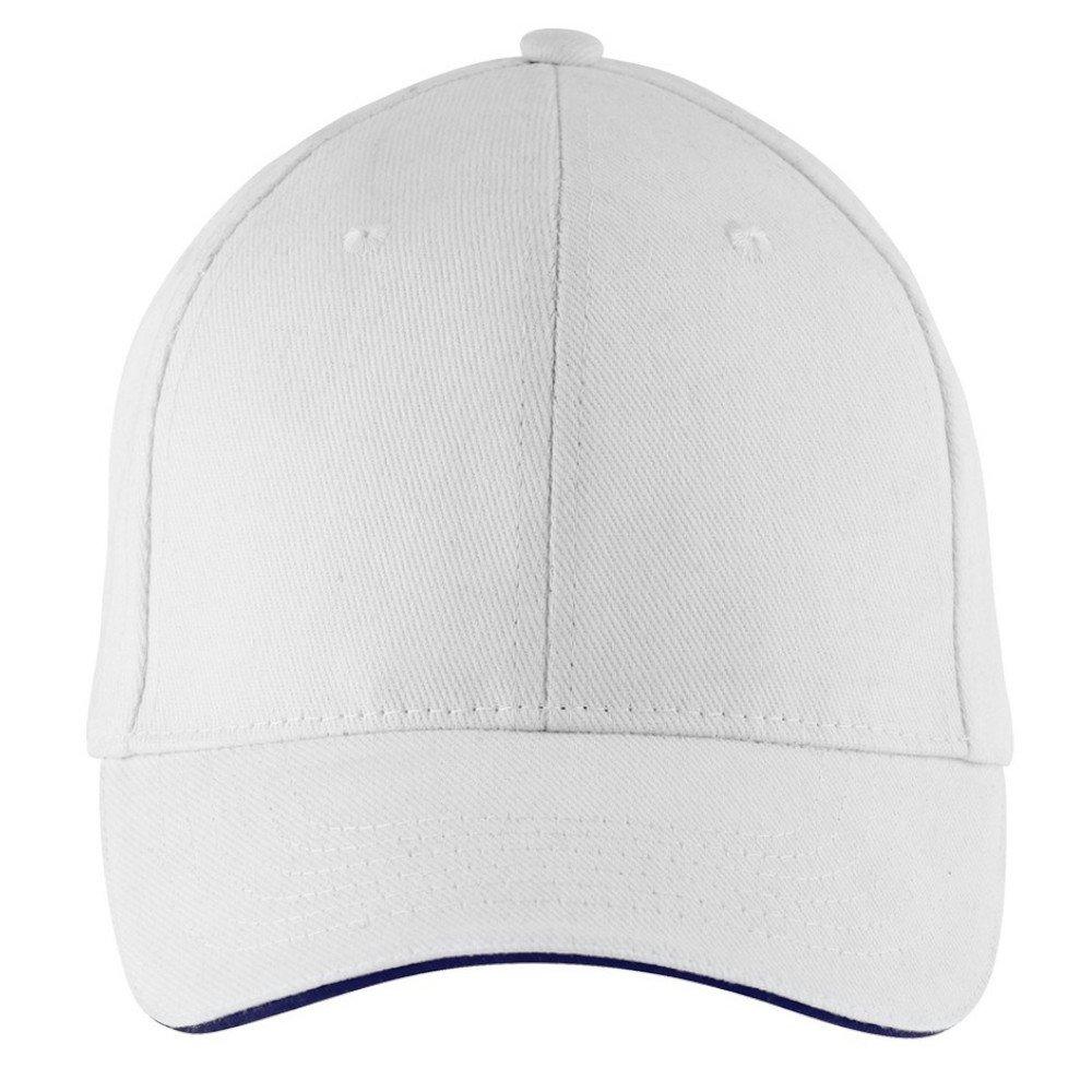 Buffalo Baseballkappe Damen Weiss ONE SIZE von SOLS