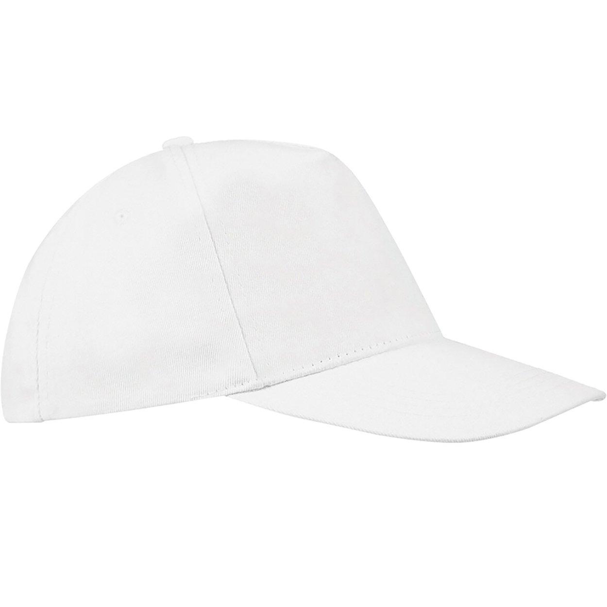 Buzz Baseballkappe Damen Weiss ONE SIZE von SOLS