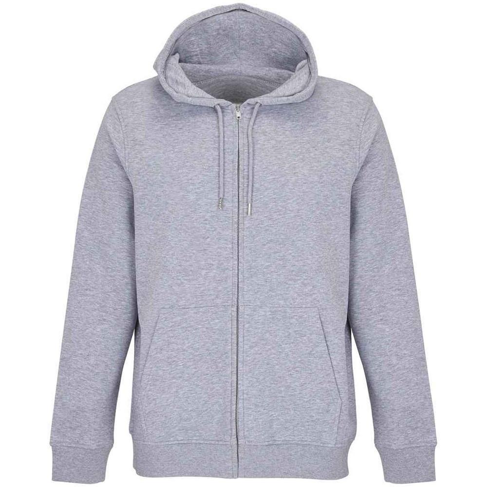 Calipso Hoodie Mit Durchgehendem Reißverschluss Herren Taubengrau XS von SOLS