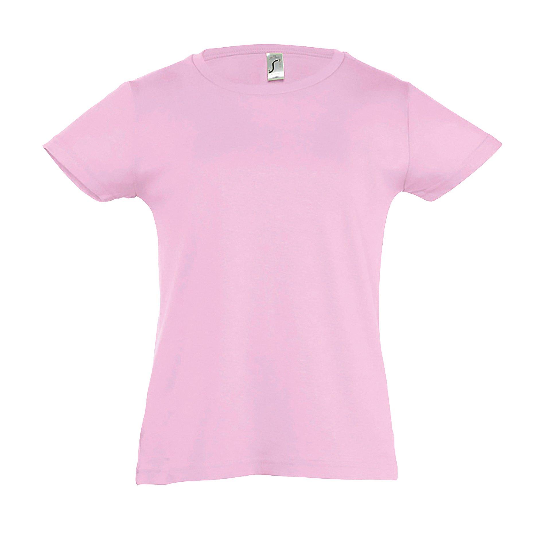 Cherry Tshirt, Kurzarm Mädchen Pink 10A von SOLS
