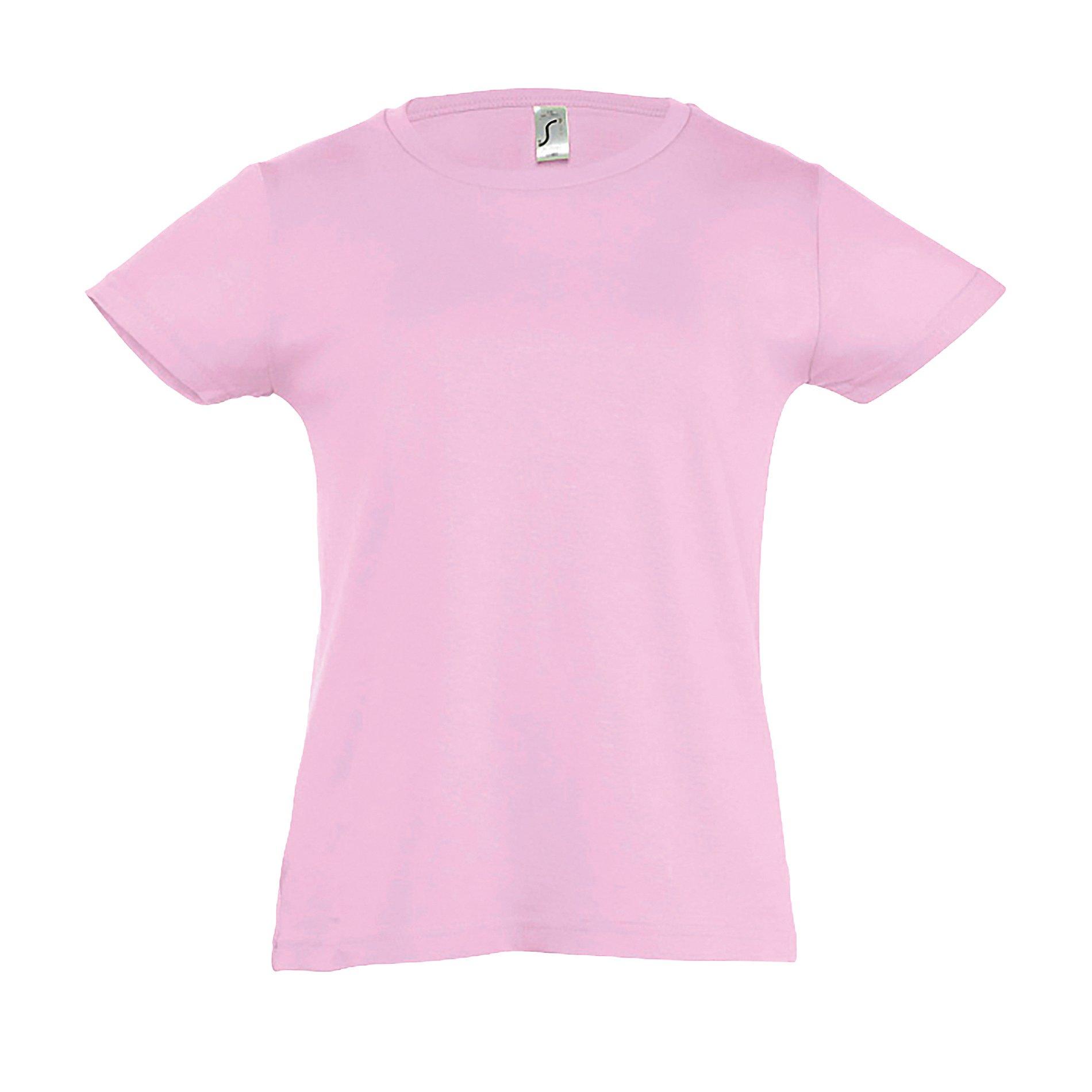 Cherry Tshirt, Kurzarm Mädchen Pink 2A von SOLS