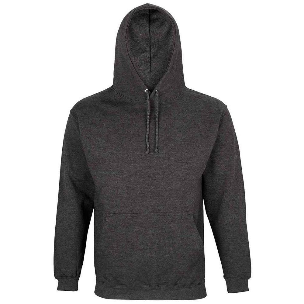 Condor Kapuzenpullover Herren Charcoal Black L von SOLS