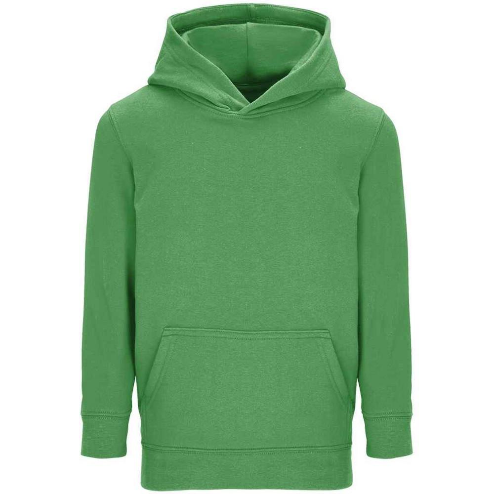 Connor Kapuzenpullover Jungen Grün 116 von SOLS