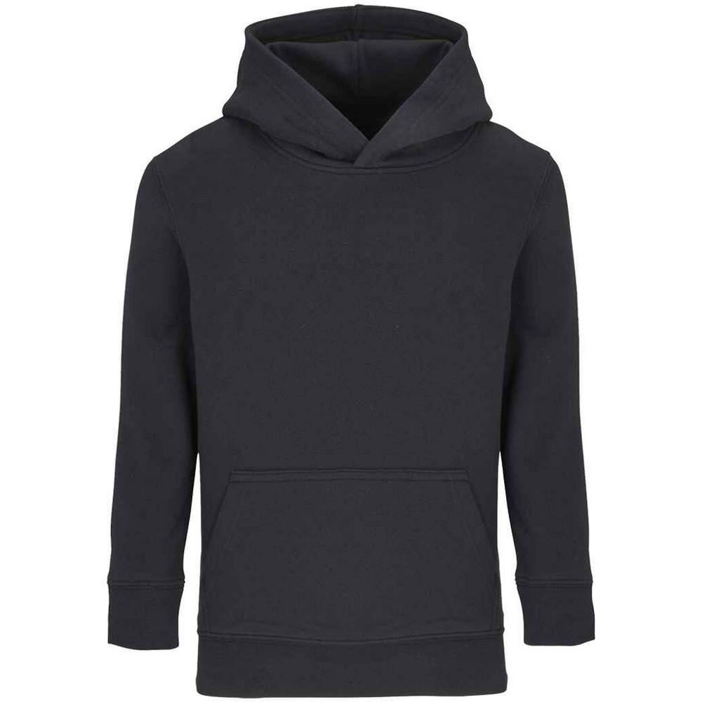 Connor Kapuzenpullover Jungen Schwarz 116 von SOLS