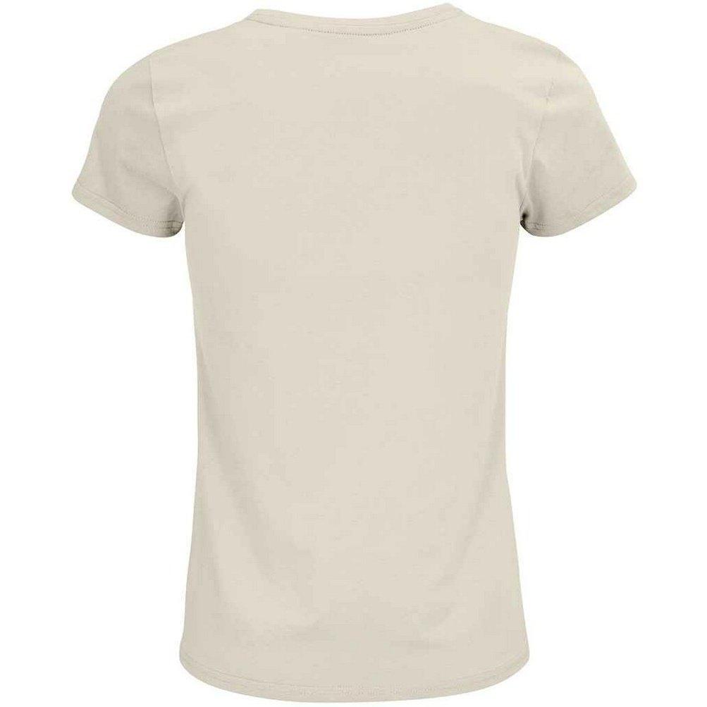 Crusader Tshirt Damen Beige S von SOLS