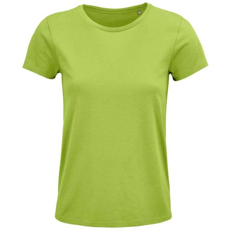 Crusader Tshirt Damen Grün L von SOLS