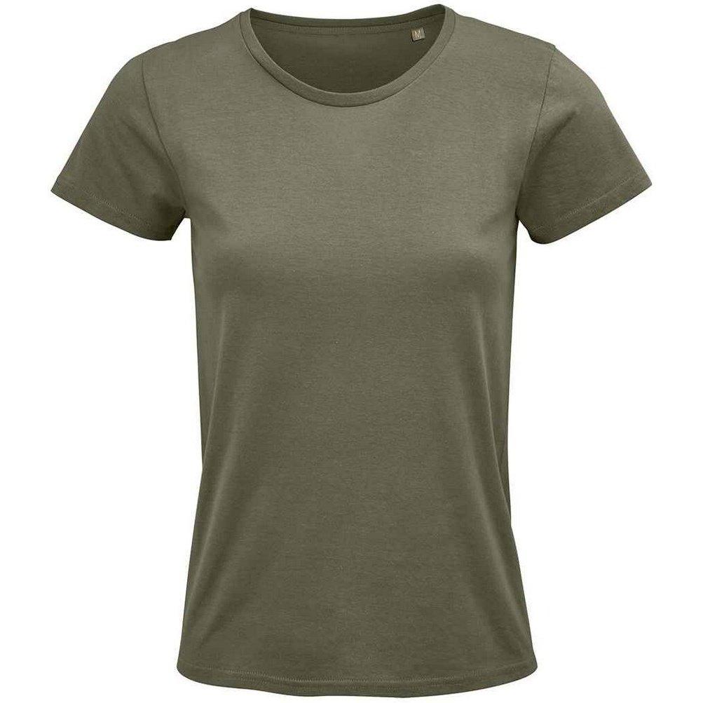 Crusader Tshirt Damen Khaki L von SOLS