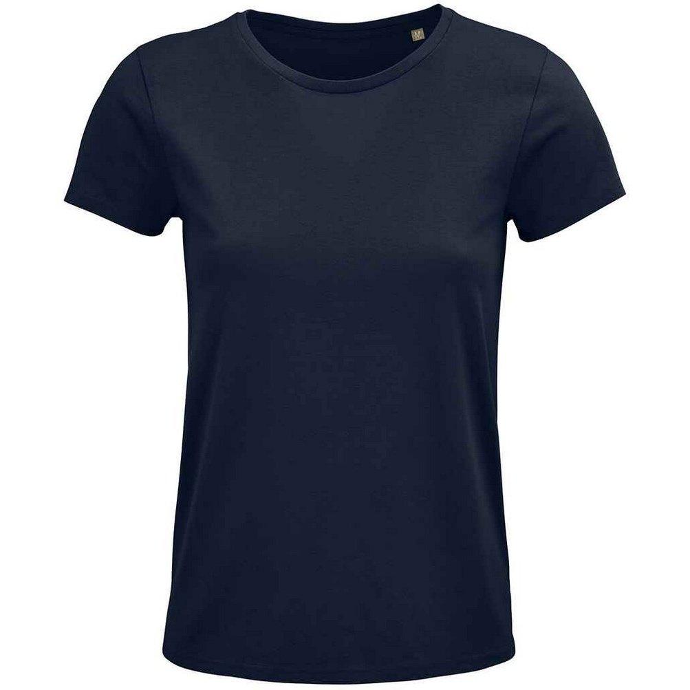 Crusader Tshirt Damen Marine L von SOLS