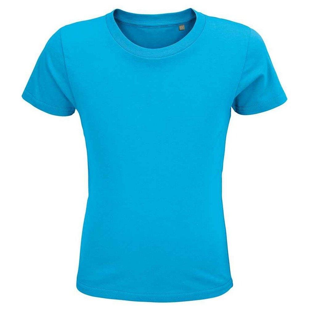 Crusader Tshirt Jungen Blau 128 von SOLS