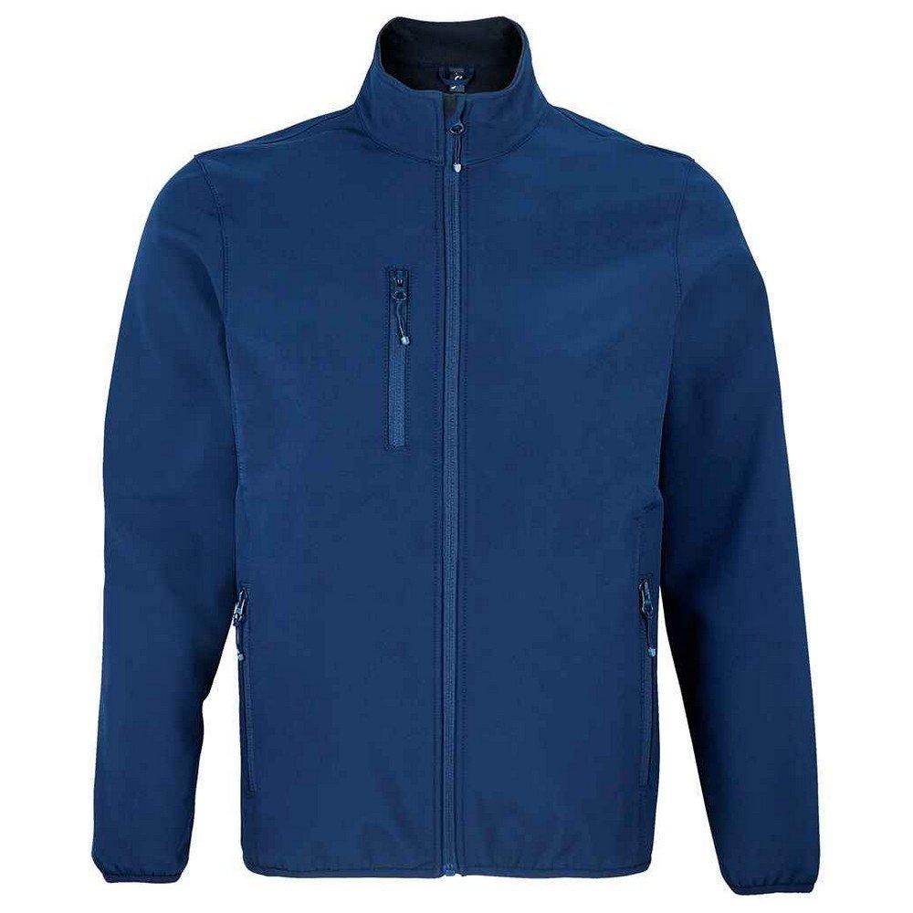 Falcon Softshelljacke Herren Blau 3XL von SOLS