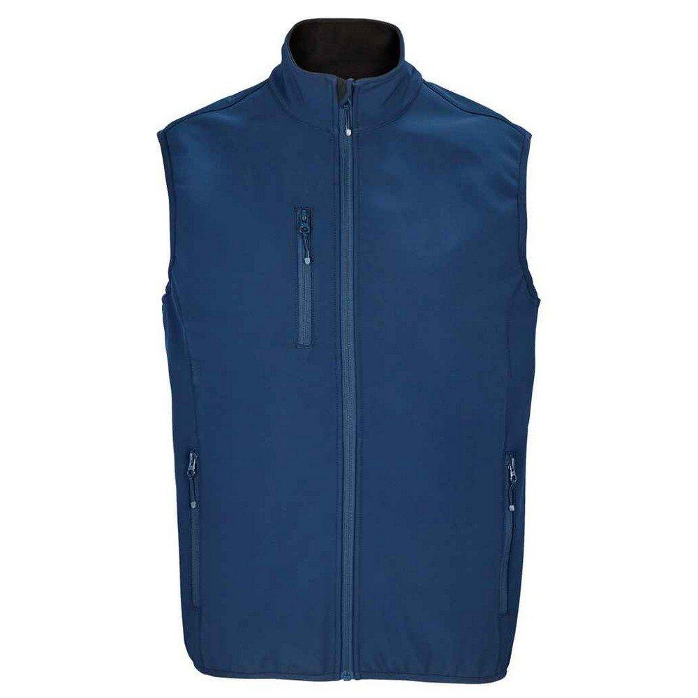 Falcon Weste Recyceltes Material Herren Blau M von SOLS