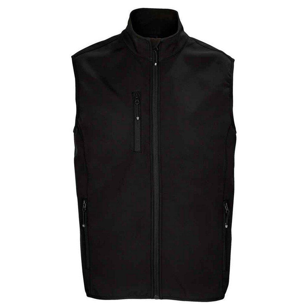 Falcon Weste Recyceltes Material Herren Schwarz L von SOLS