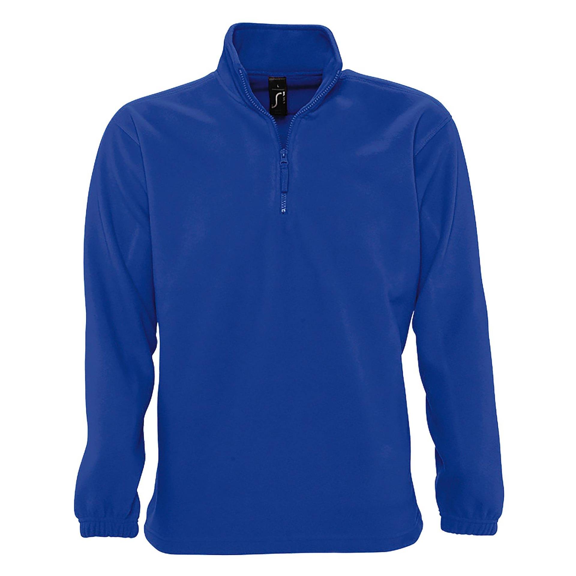 Fleece Top Ness Herren Königsblau L von SOLS