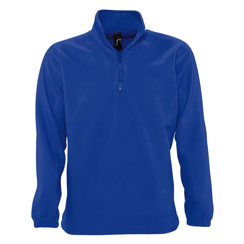 Fleece Top Ness Herren Königsblau M von SOLS