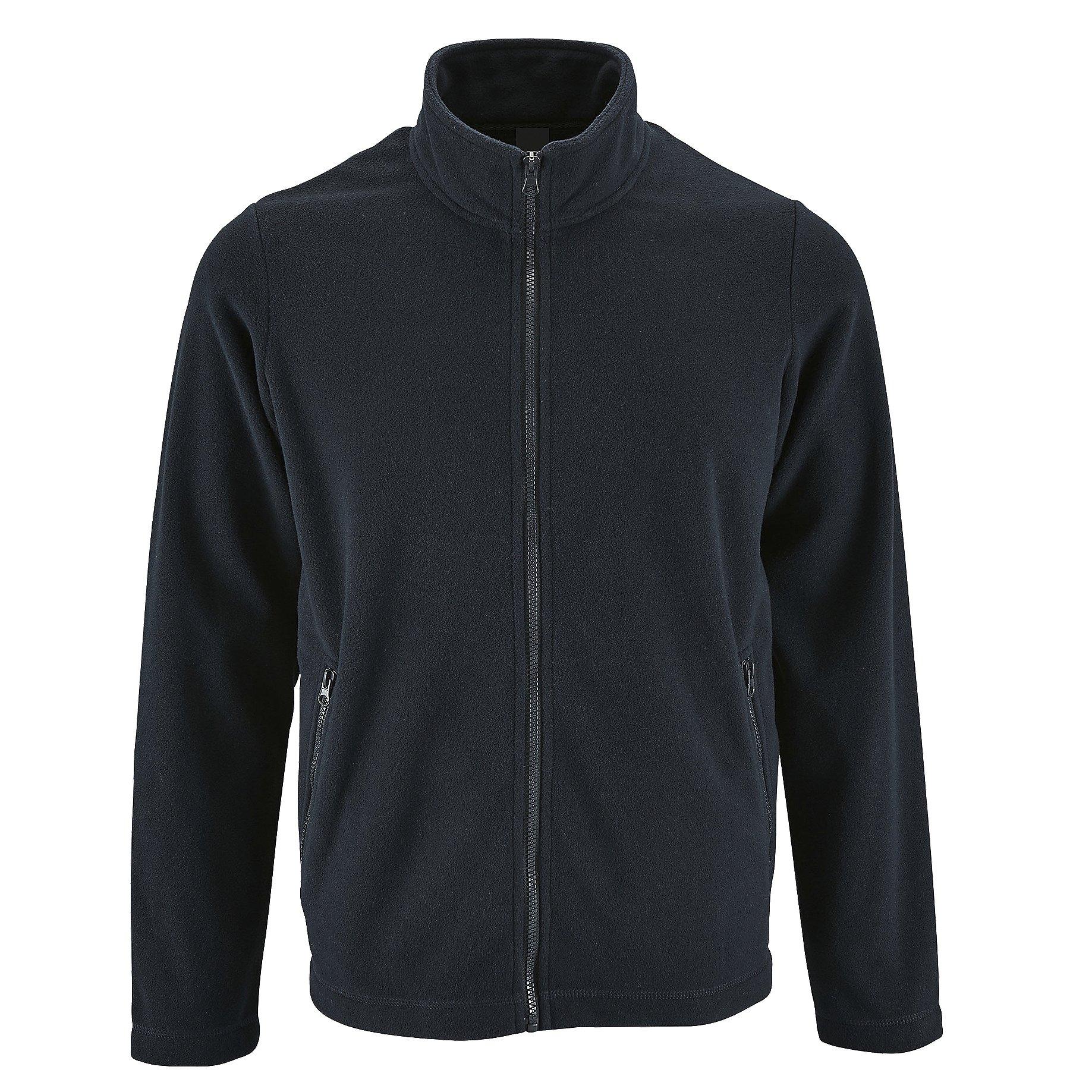 Fleecejacke Norman Herren Marine L von SOLS