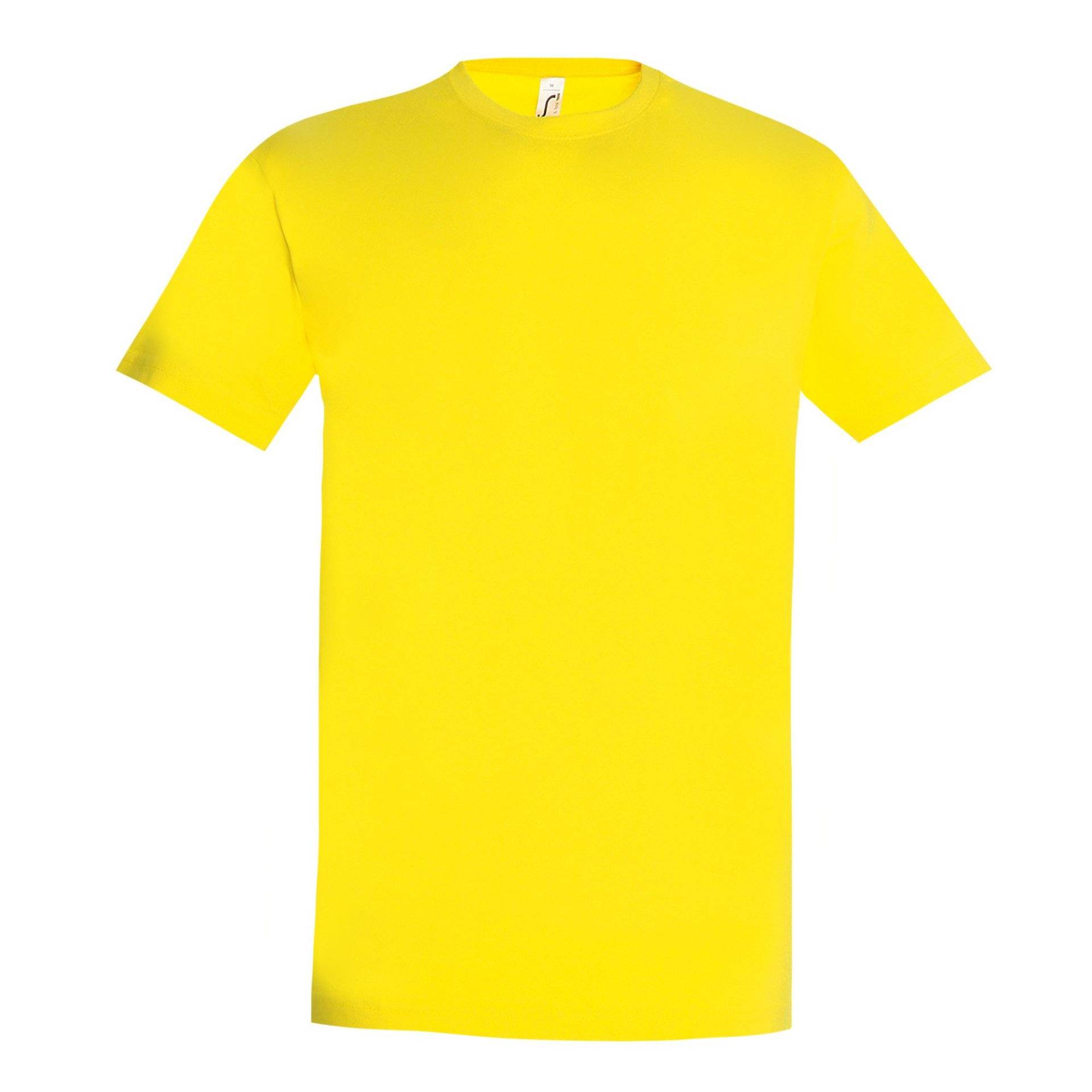 Imperial Tshirt, Kurzarm Herren Gelb Bunt M von SOLS