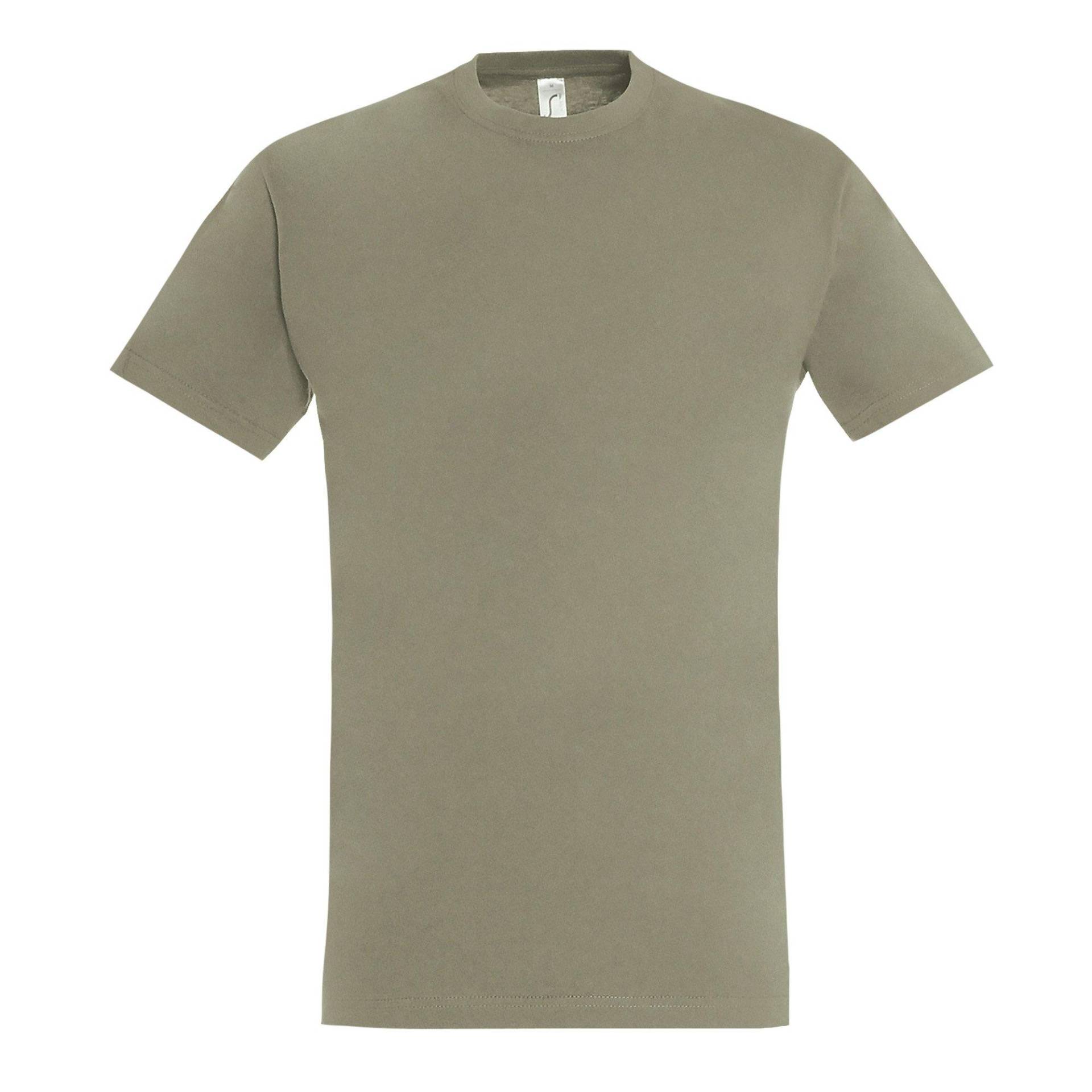 Imperial Tshirt, Kurzarm Herren Khaki L von SOLS