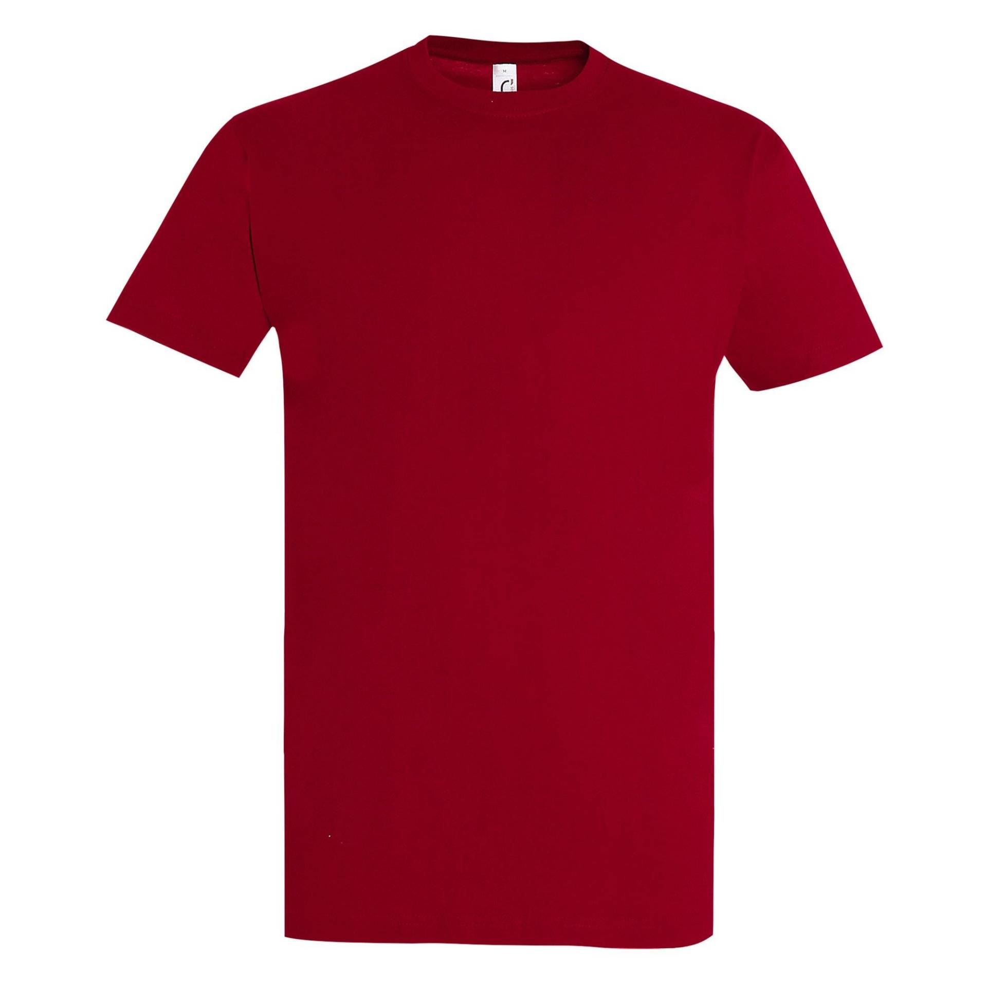 Imperial Tshirt, Kurzarm Herren Rot Bunt L von SOLS