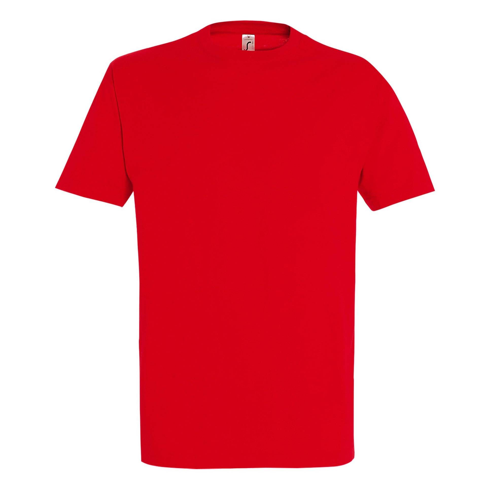 Imperial Tshirt, Kurzarm Herren Rot Bunt XL von SOLS