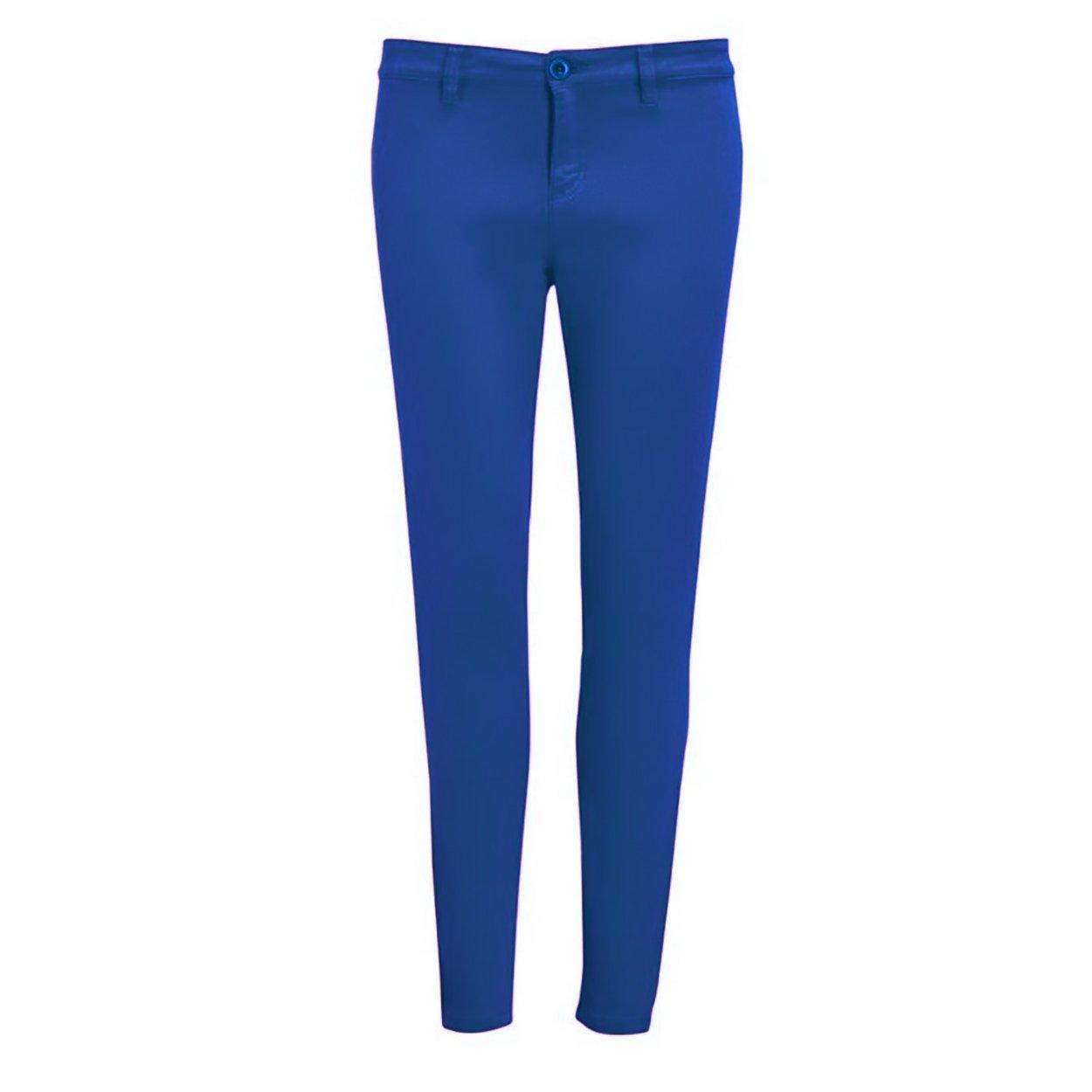 Jules Chinohose Damen Blau 32 von SOLS