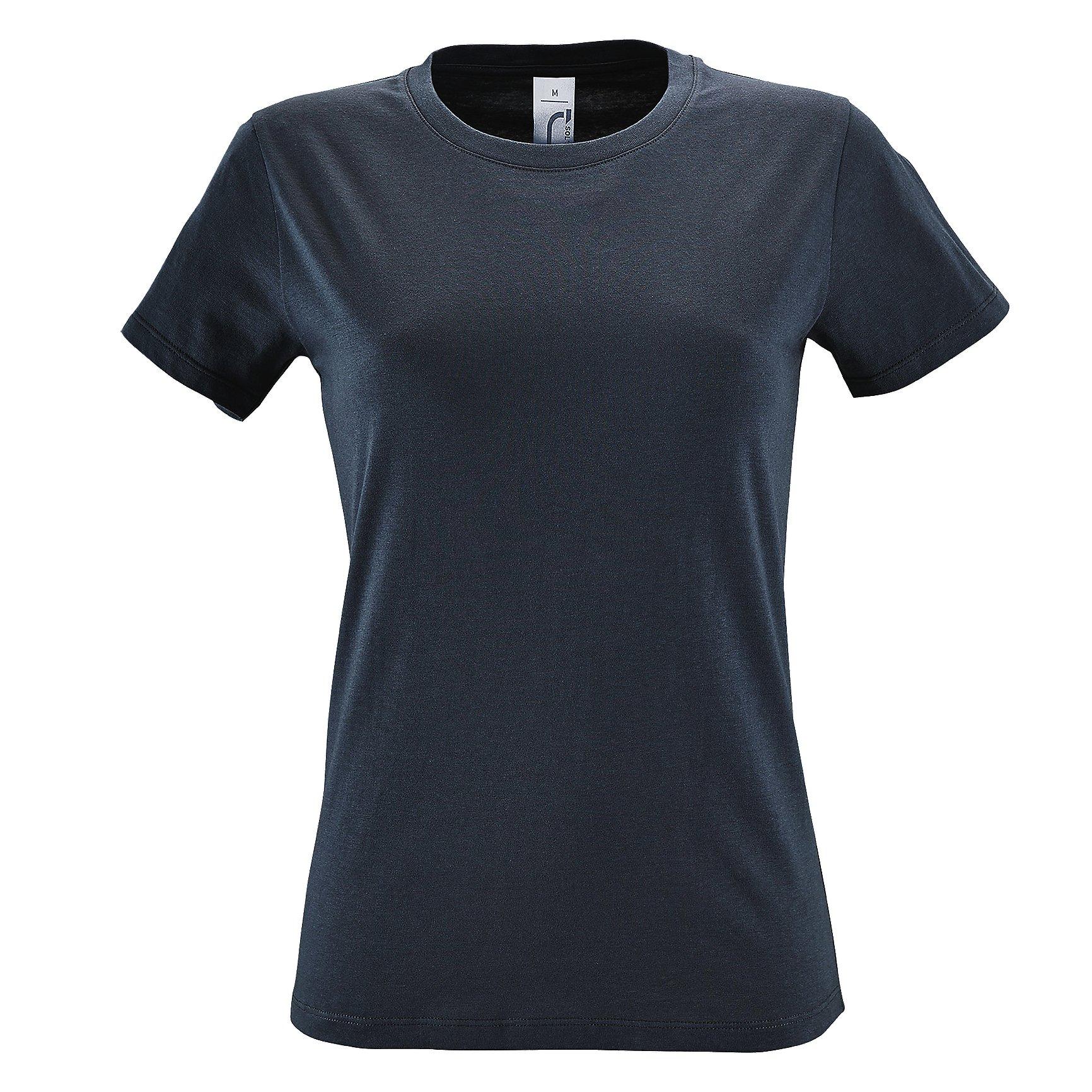 Kurzarmtshirt Regent Damen Grau XXL von SOLS