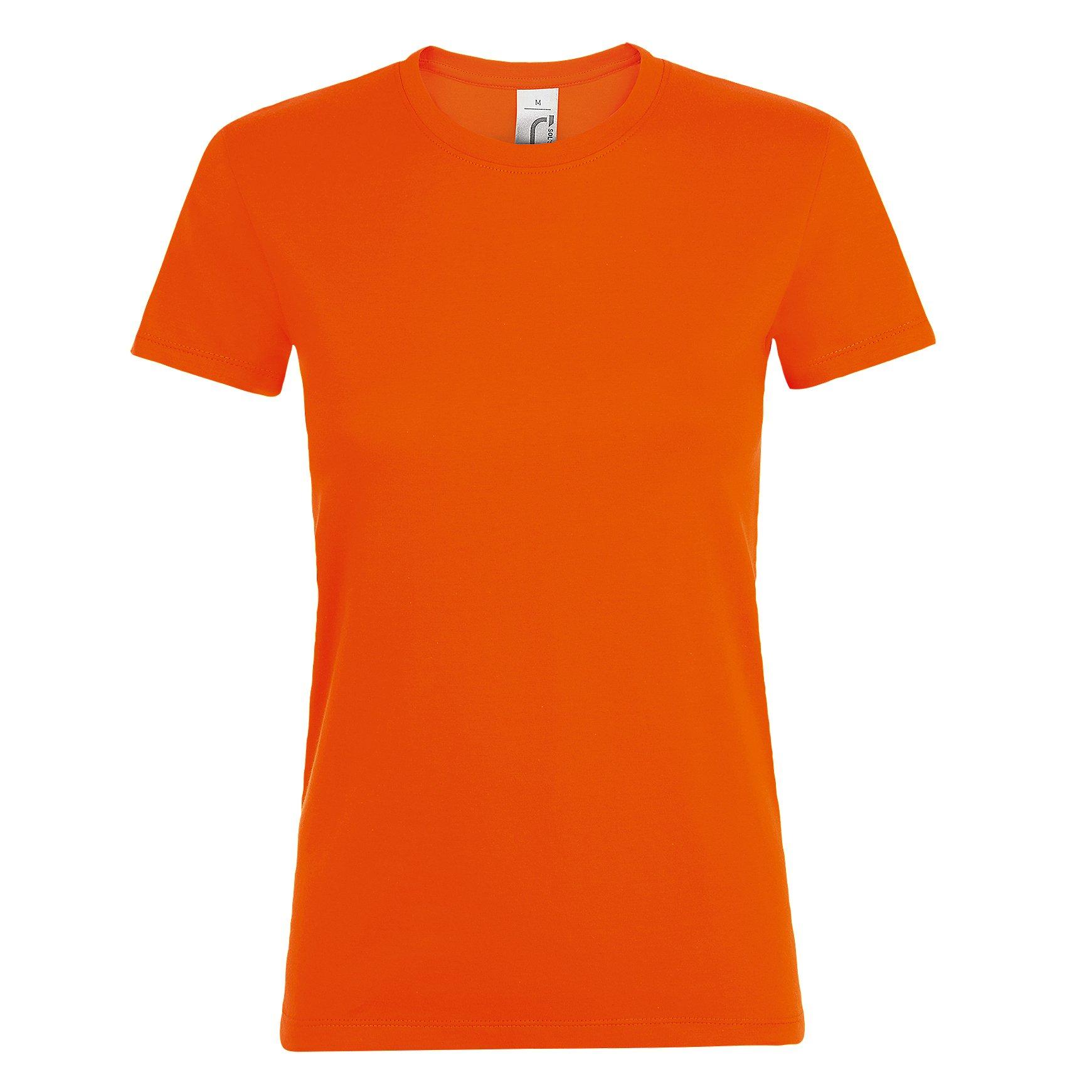Kurzarmtshirt Regent Damen Orange S von SOLS