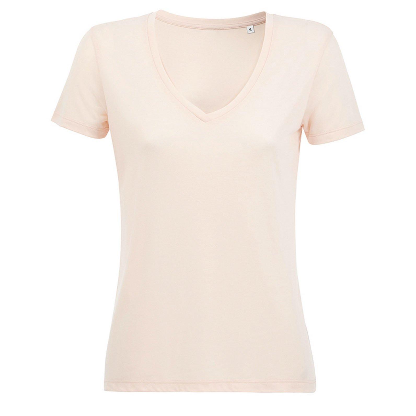 Motion Tshirt Damen Hellrosa S von SOLS