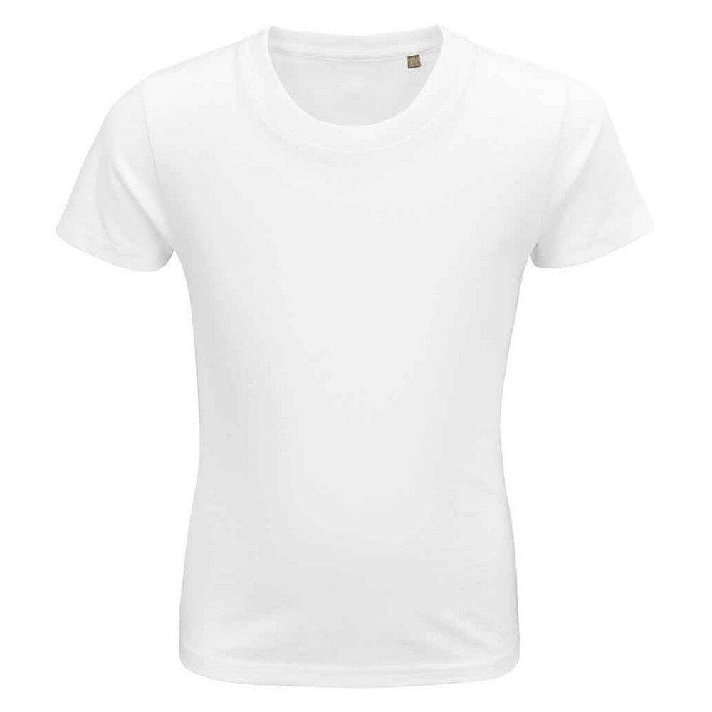 Pioneer Tshirt Jungen Weiss 140 von SOLS