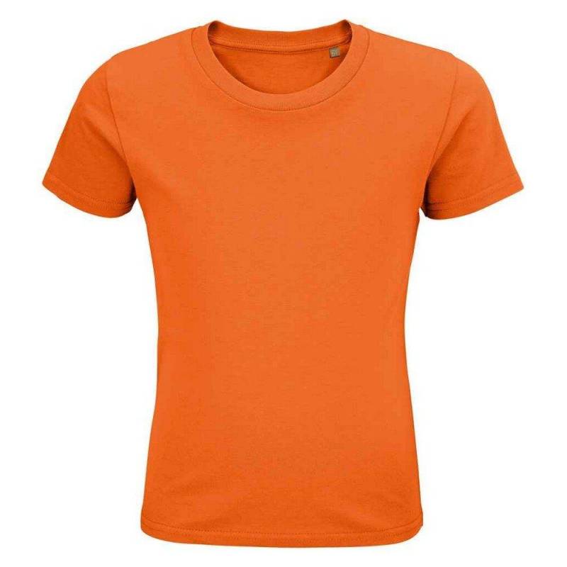 Pioneer Tshirt Mädchen Orange 104 von SOLS