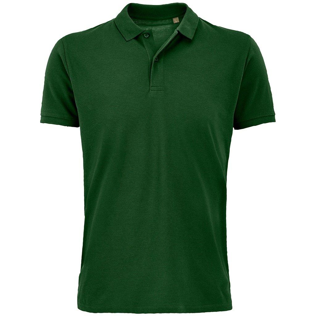 Planet Pique Poloshirt, Aus Biologischem Anbau Herren Grün M von SOLS