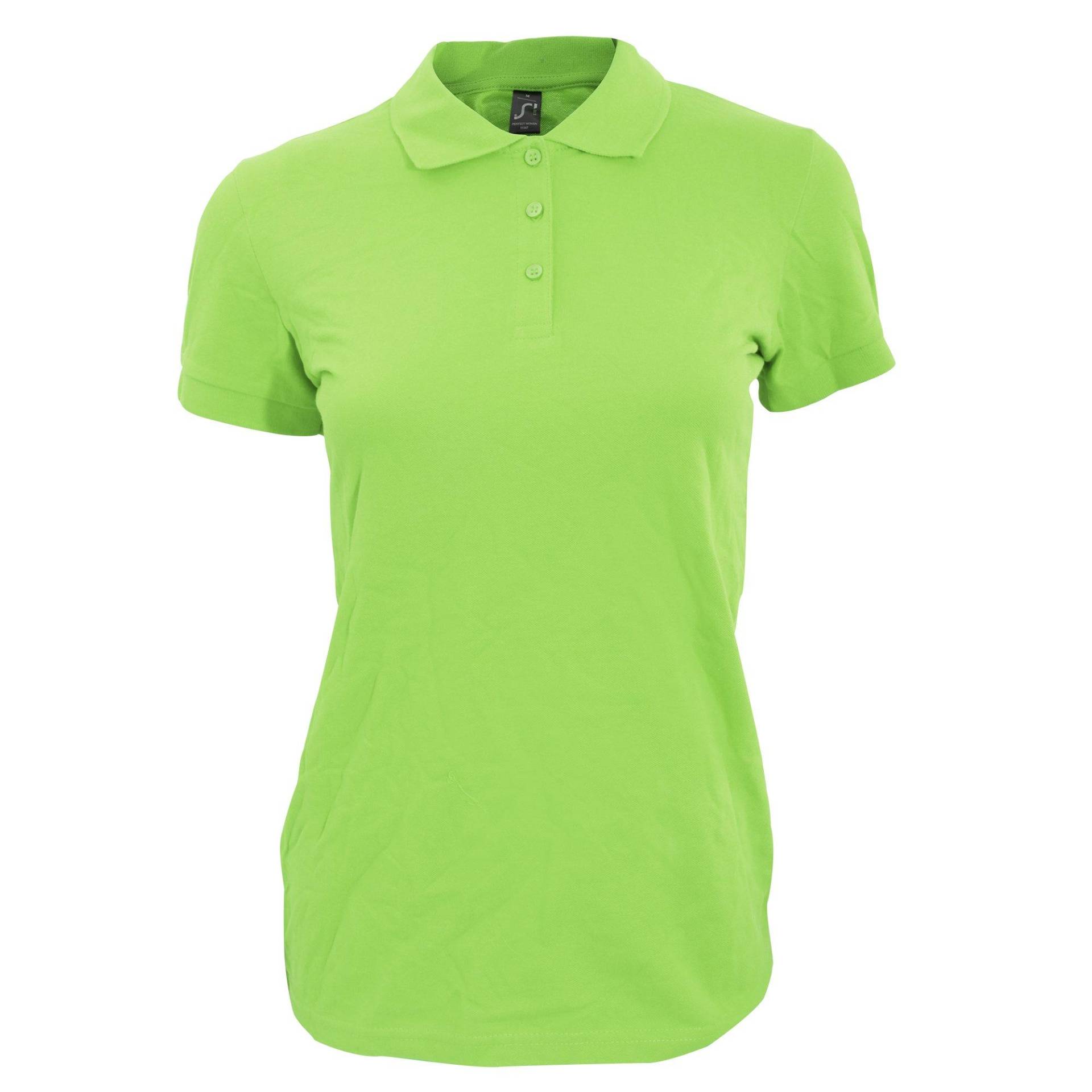 Poloshirt Perfect Kurzarm Damen Grün XL von SOLS