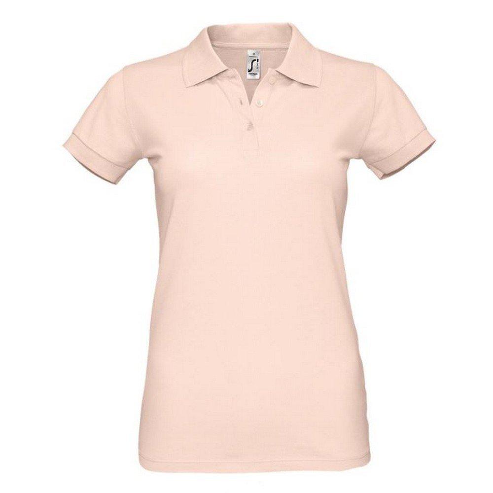 Poloshirt Perfect Kurzarm Damen Hellrosa L von SOLS