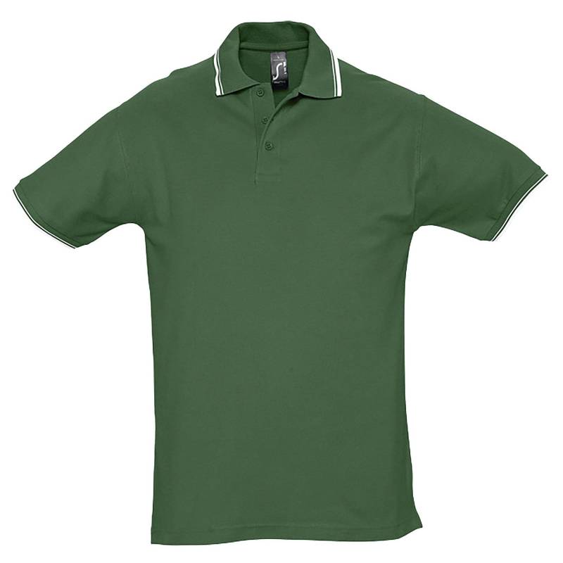 Practice Pique Poloshirt, Kurzarm Herren Grün M von SOLS