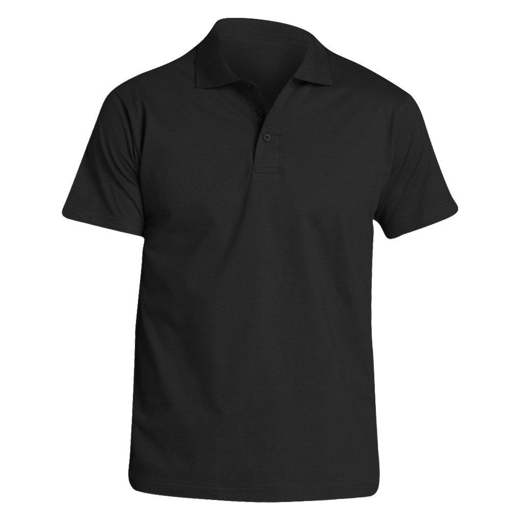 Prescott Jersey Poloshirt, Kurzarm Herren Schwarz S von SOLS