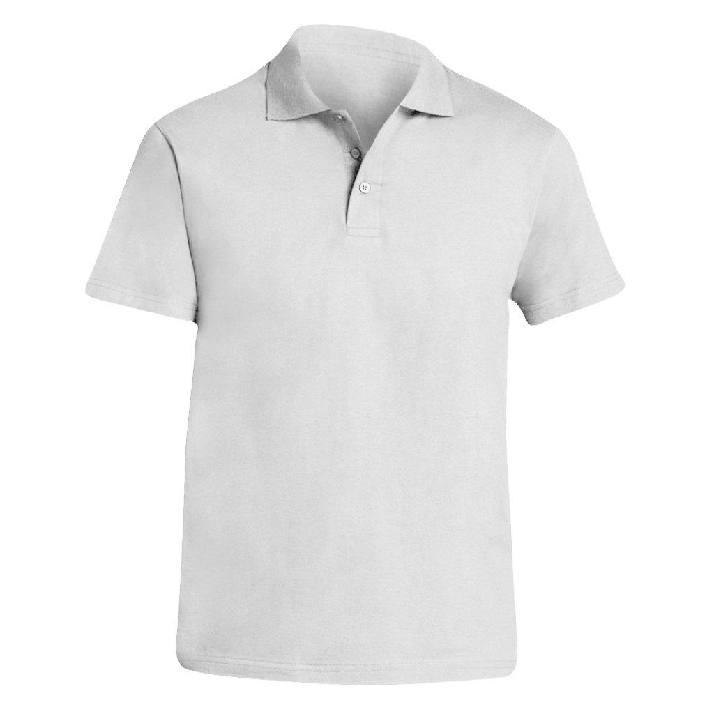 Prescott Jersey Poloshirt, Kurzarm Herren Weiss 3XL von SOLS