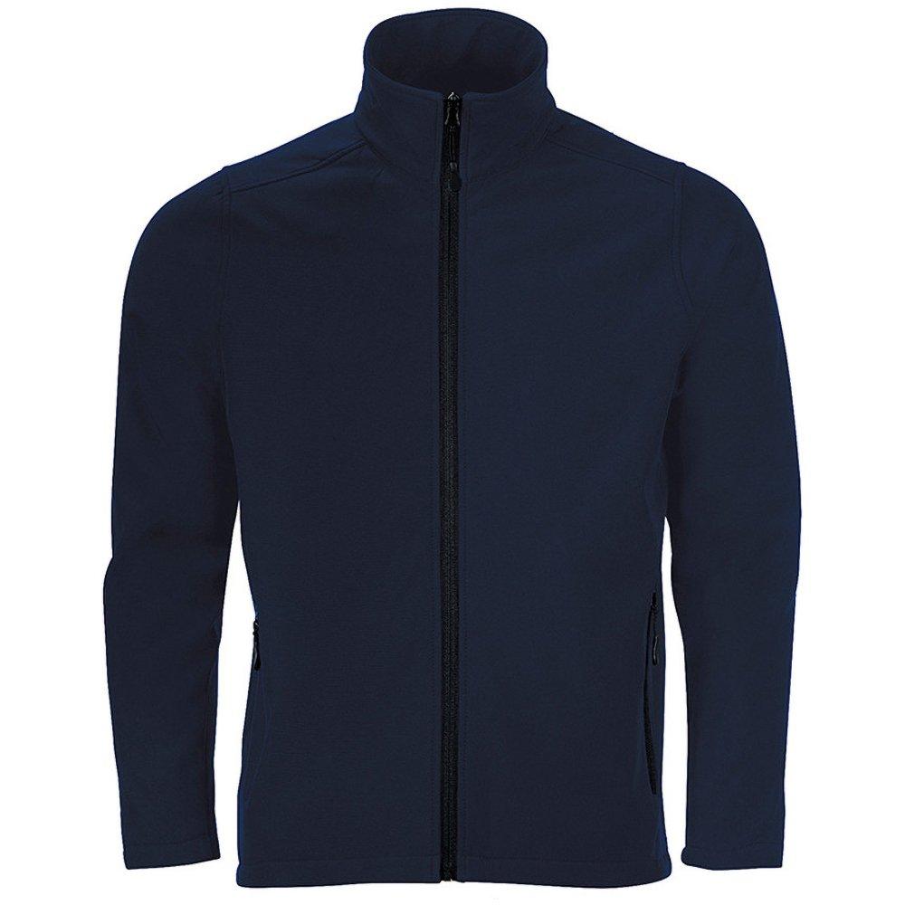 Race Softshelljacke Mit Durchgehendem Reißverschluss, Wasserabweisend Herren Marine L von SOLS