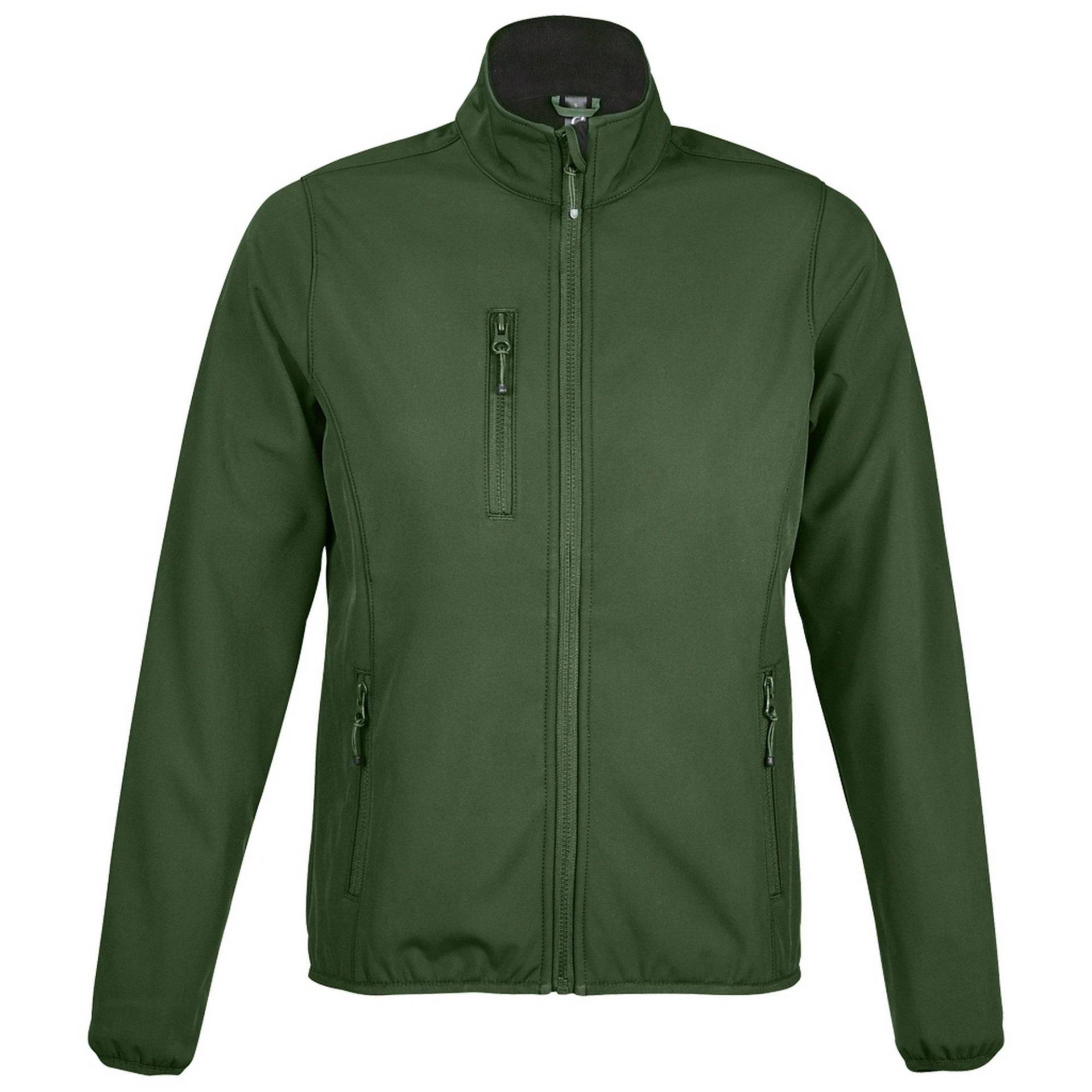 Radian Softshelljacke Damen Waldgrün L von SOLS