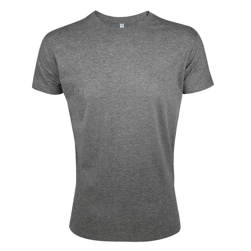 Regent Slim Fit Tshirt, Kurzarm Herren Taubengrau XL von SOLS