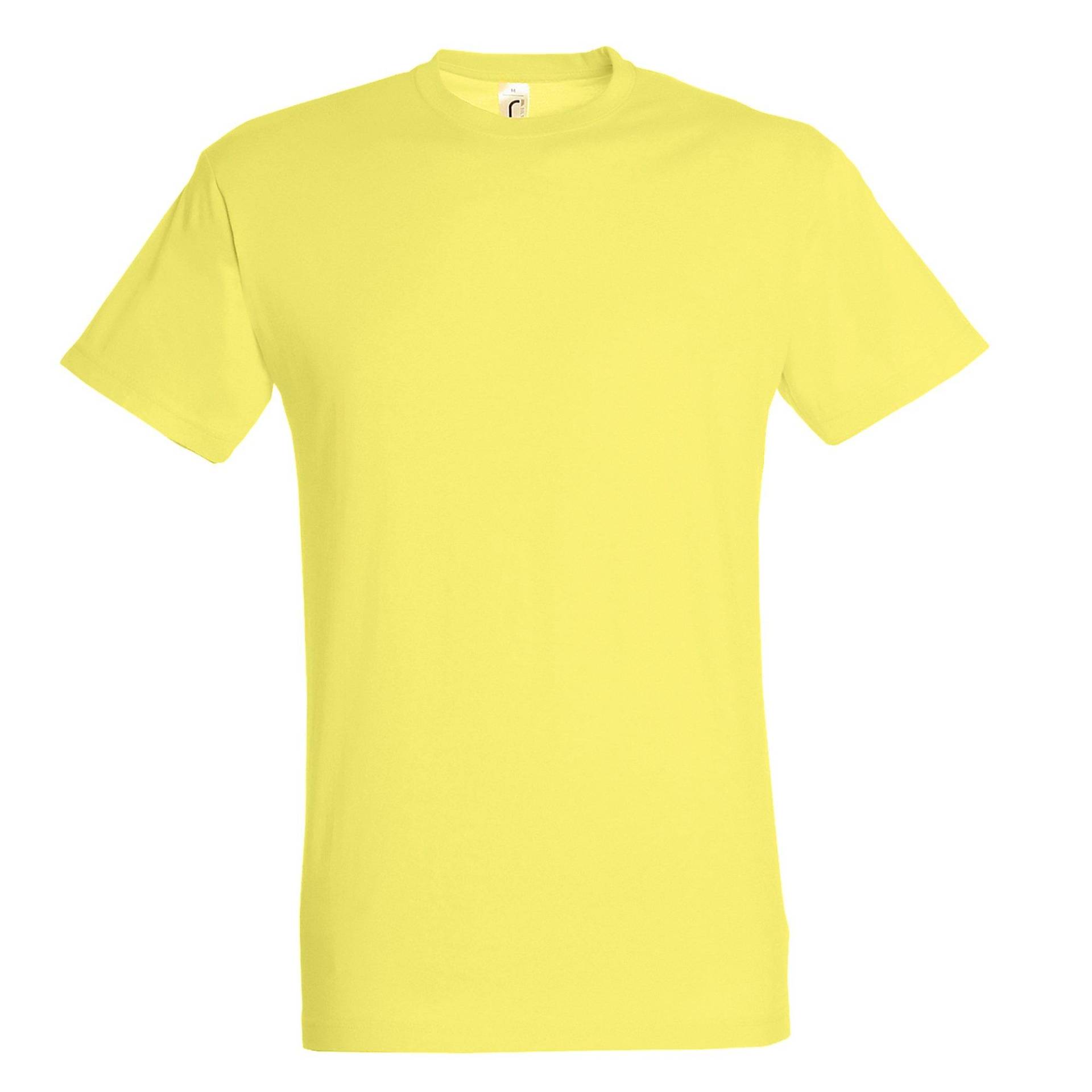 Regent Tshirt, Kurzarm Herren Gelb Pastel XXL von SOLS