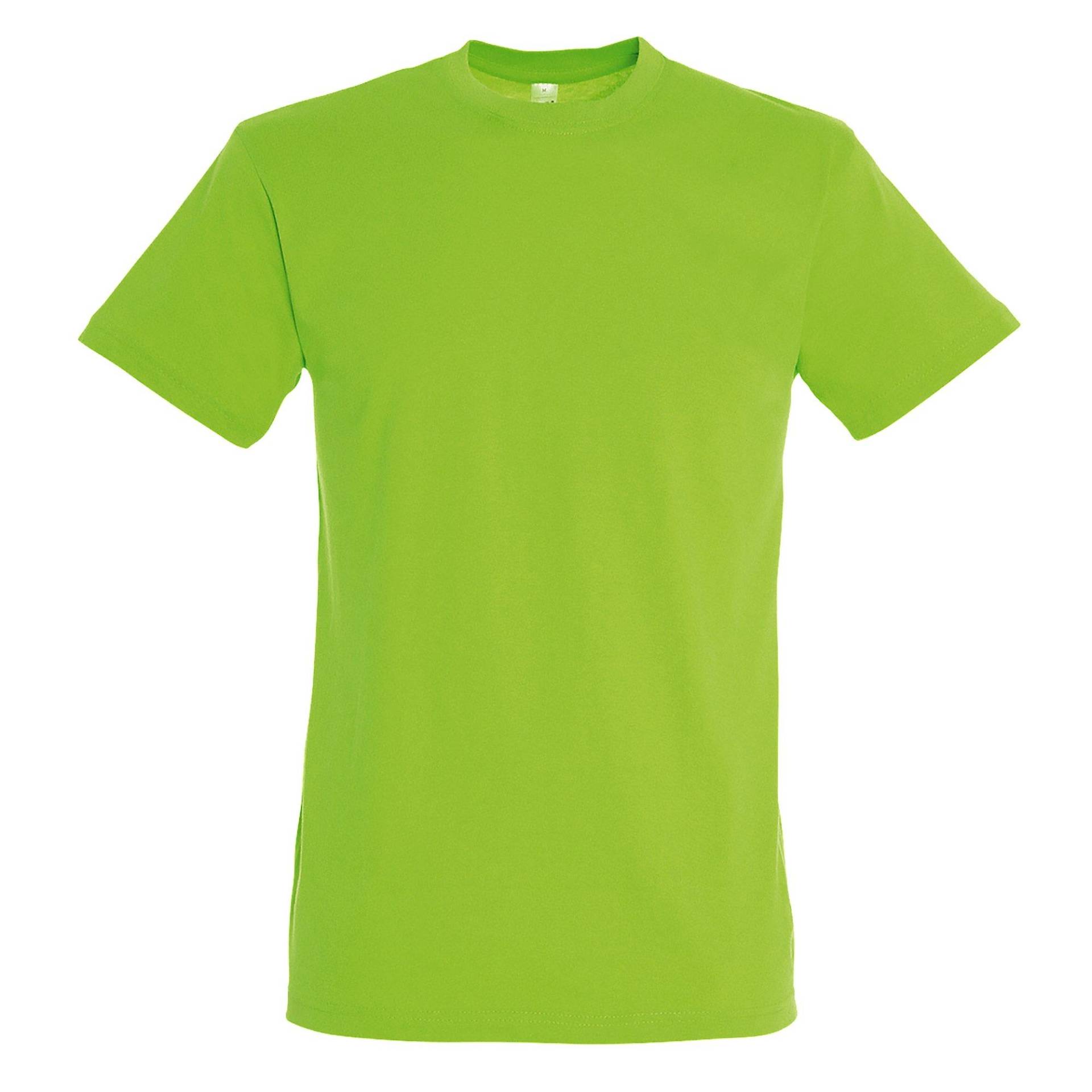 Regent Tshirt, Kurzarm Herren Limone S von SOLS