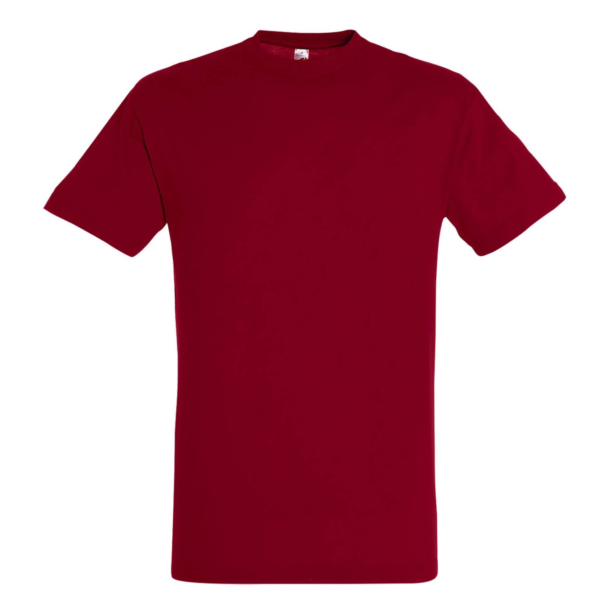 Regent Tshirt, Kurzarm Herren Rot Bunt XL von SOLS