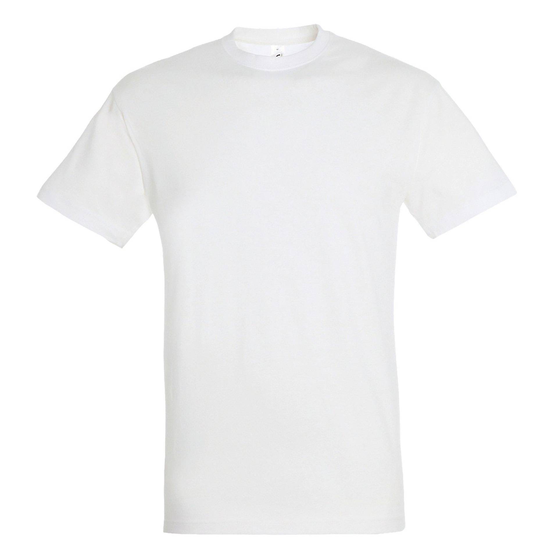 Regent Tshirt, Kurzarm Herren Weiss L von SOLS