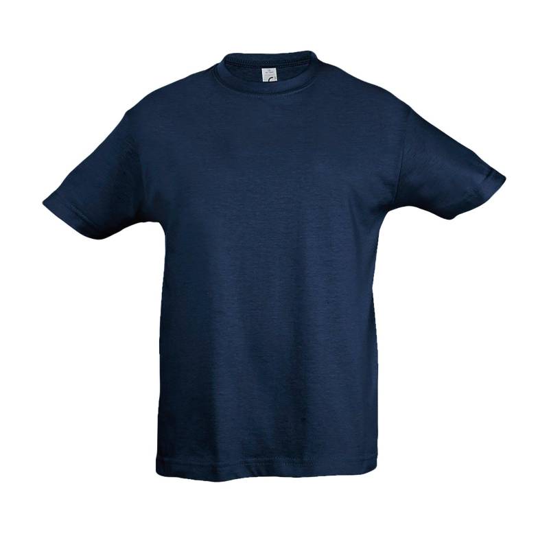 Regent Tshirt, Kurzarm Jungen Blau Denim 128 von SOLS
